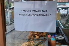 Viral, Foto Harga Gorengan Rp 2000 Per Biji, Akankah Harga Minyak Goreng Turun?