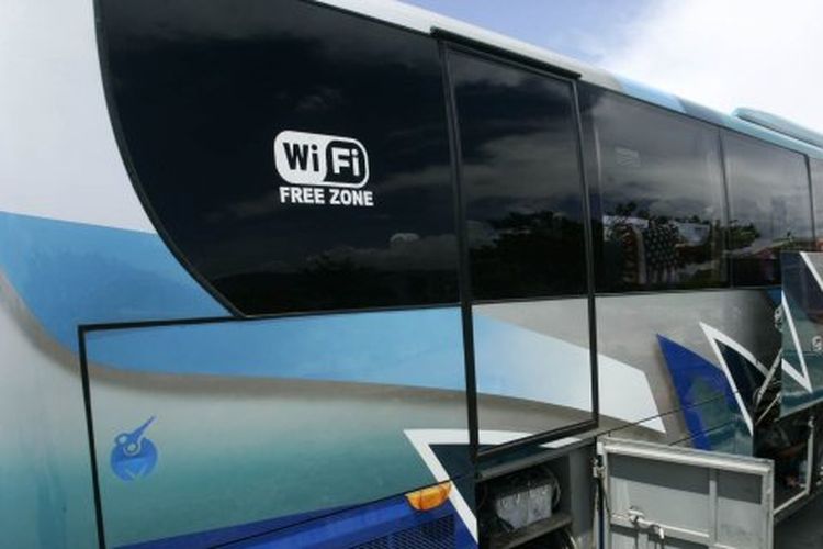 bus dengan wifi