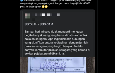 Ramai soal Harga Seragam Sekolah di Tulungagung Capai Rp 2,3 Juta ...