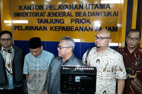 Cek Kabar Surat Suara Sudah Dicoblos, KPU Datangi Kantor Bea Cukai Tanjung Priok