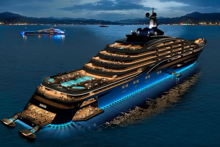 Superyacht Somnio akan diluncurkan pada pertengahan tahun 2024 