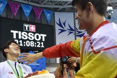 Kejutan Sun Yang untuk Park Tae-hwan di Tepi Kolam Renang