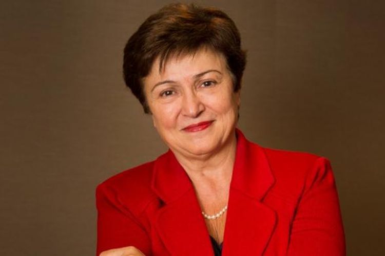 Kristalina Georgieva, ekonom Bulgaria yang menjadi Direktur Pelaksana Dana Moneter Internasional (IMF).