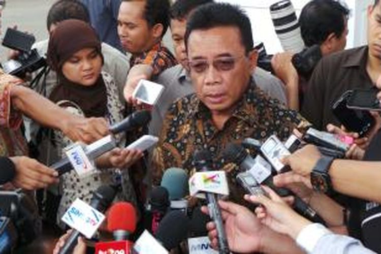 Menteri Koordinator Bidang Polhukam Djoko Suyanto