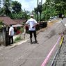 Tanah Bergerak di Blitar Sebabkan Jalan Amblas dan Dinding Rumah Warga Retak