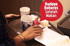 Budaya Bereskan Sampah Bekas Makanan Sendiri di Restoran Cepat Saji Lumrah di Luar Negeri