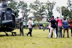 Pakai Heli, Kapolda Jawa Barat Cek Kesiapan Pemilu 2019 di Cianjur   