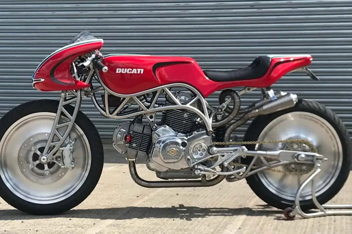 Alonze Ducati 600 Special, buatan Jim Alonze dengan basis Ducati Monster 600