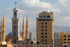 Masjid dan Gereja Megah Berdampingan di Beirut