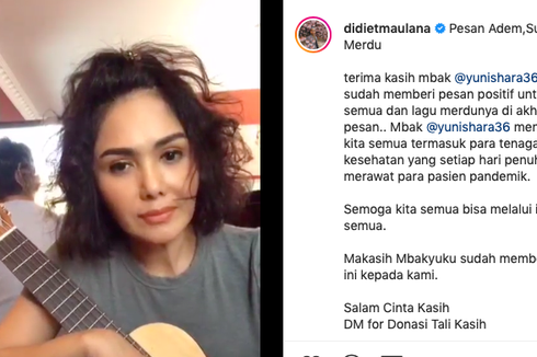 Yuni Shara Beri Pesan Adem dan Suara Merdu di Tengah Pandemi Corona