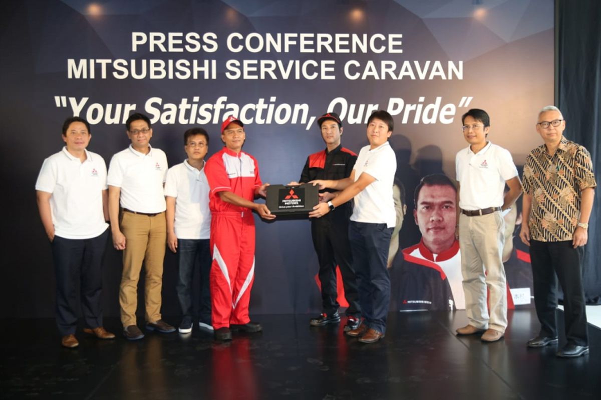 Mitsubishi hadirkan orogram Service Caravan untuk bantu pemilik kendaraan merawat produk Mitsubishi