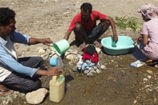 Sulit Air Bersih, Warga Perbatasan Minum Air Sungai Tercemar Kotoran Hewan