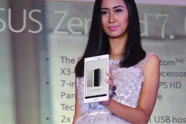 ZenPad 7.0 dirilis dalam sebuah acara di Jakarta, Kamis (27/8/2015)