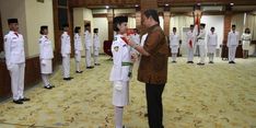 Siswa Unggul Terpilih sebagai Pengibar Bendera pada HUT RI