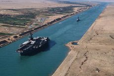 Presiden Mesir Resmikan Terusan Suez Baru