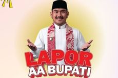 Serupa Gibran, Ade Kuswara Bikin Lapor AA Bupati