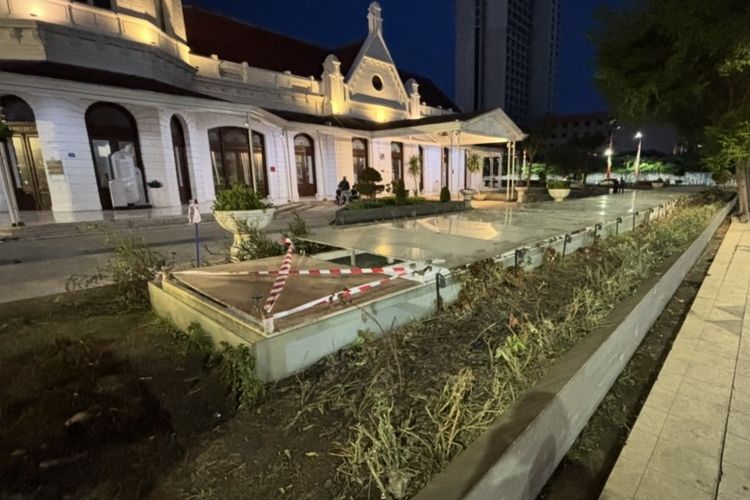Sejumlah Taman Rusak Usai Surabaya Vaganza, Pemkot Lakukan Perbaikan