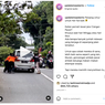Aksi Relawan Bantu Pengguna Kendaraan di Jalur Cangar-Pacet