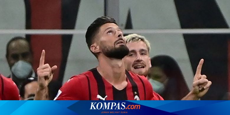 Kata Olivier Giroud Usai Cetak Brace dalam Pesta Kemenangan AC Milan - Vimarsana News