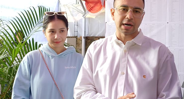 Raffi Ahmad dan Nagita Slavina Nyoblos Pilkada 2024, Naik Motor hingga Dikerumuni Warga