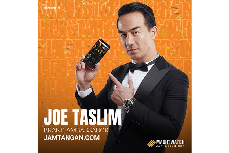 Joe Taslim sebagai brand ambassador terbaru Jamtangan.com (Dok. Jamtangan.com)