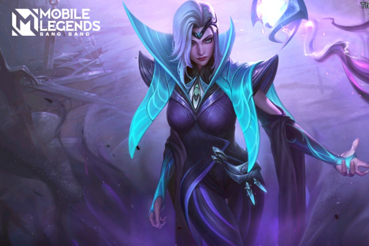 Ilustrasi hero Valentina di Mobile Legends.