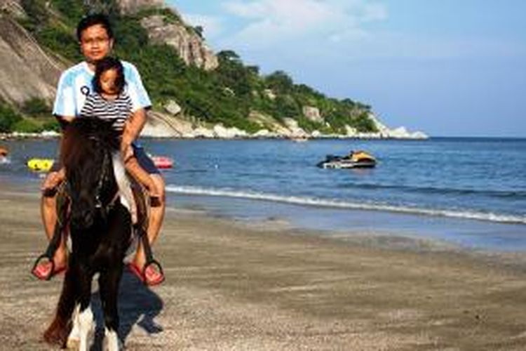 Pantai Kao Takiab di Cha-am, Thailand.