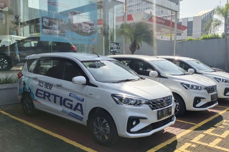 Uji coba All New Ertiga Hybrid di Semarang, belum lama ini
