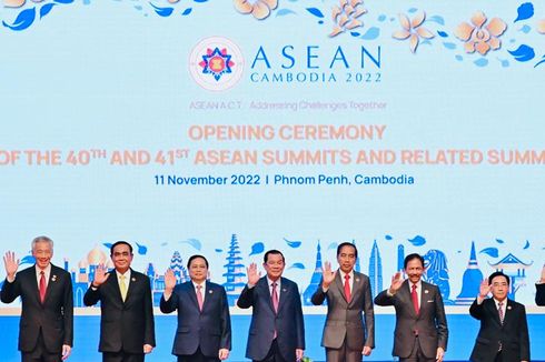 Jokowi dan Iriana Hadiri Pembukaan KTT ASEAN di Kamboja 
