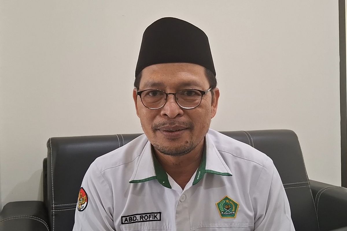 Kasi Penyelenggaraan Ibadah Haji dan Umroh Kemenag Lumajang, Abdul Rofik.