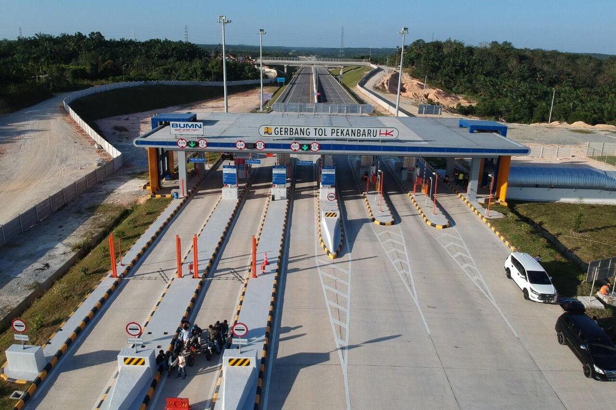 Gerbang Tol Pekanbaru-Dumai (Permai).