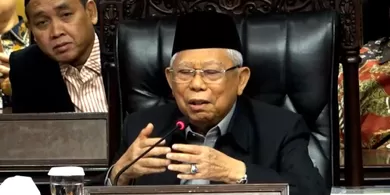 Ma'ruf Amin Dorong NU Perkuat Umat dan Kemandirian Ekonomi