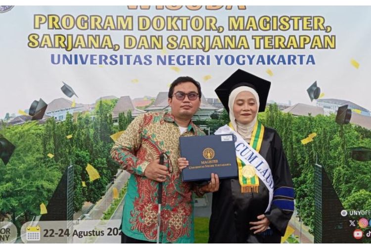 Sosok Toviyani, Penerima Beasiswa LPDP Penyandang Disabilitas Netra Lulus S2 Cumlaude dari UNY