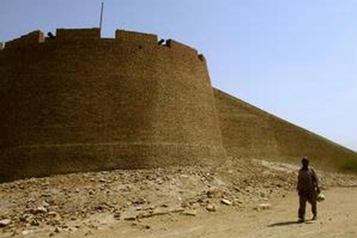 Benteng kota Umerkot. 