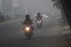 Kebakaran Lahan Belum Selesai, Palembang Terpapar Kabut Asap Ekstrem