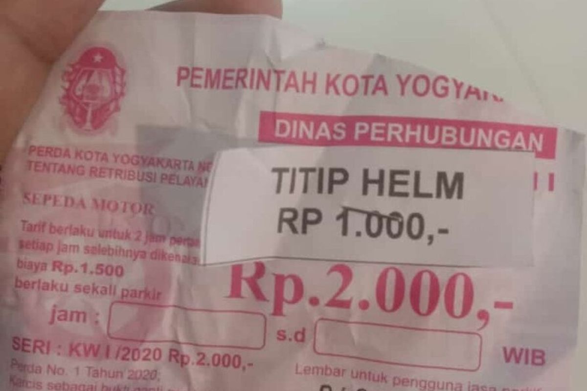 Foto karcis viral dengan biaya tambahan diunggah akun media sosial X Merapi_Uncover