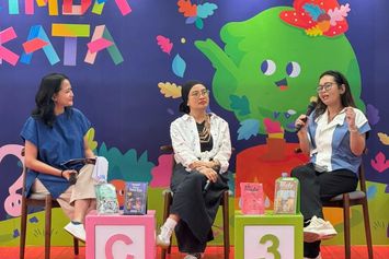 Okky Madasari dan Yovita Siswati Bagikan Cerita di Balik Novel Anak Nusantara