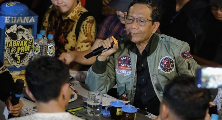 Janji Mahfud Jaga Reputasi "Pendekar Hukum" jika Menang Pilpres