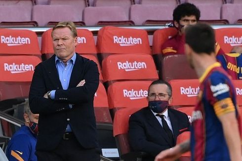 Sevilla Vs Barcelona, Ronald Koeman Mimisan Saat Konferensi Pers
