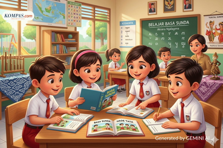 Latihan PTS Bahasa Sunda Kelas 4 Semester 2 2026, Ini 45 Soal dan Kunci Jawabannya