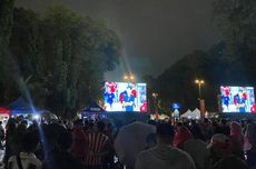 Nobar Layar Tancap Indonesia Vs Arab Saudi di GBK, Suporter: Yuk! Bisa Yuk!