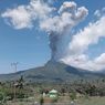 Gunung Lewotobi Laki-laki Kembali Meletus, Tinggi Kolom Abu 1 Km