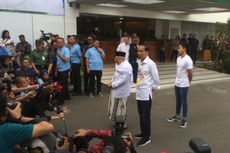 Tes Kesehatan, Jokowi dan Ma'ruf Amin Ditemani Anak-anaknya