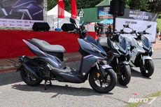 Pesaing Aerox dari Taiwan, SYM DRGBT 160 dengan Desain Super Agresif