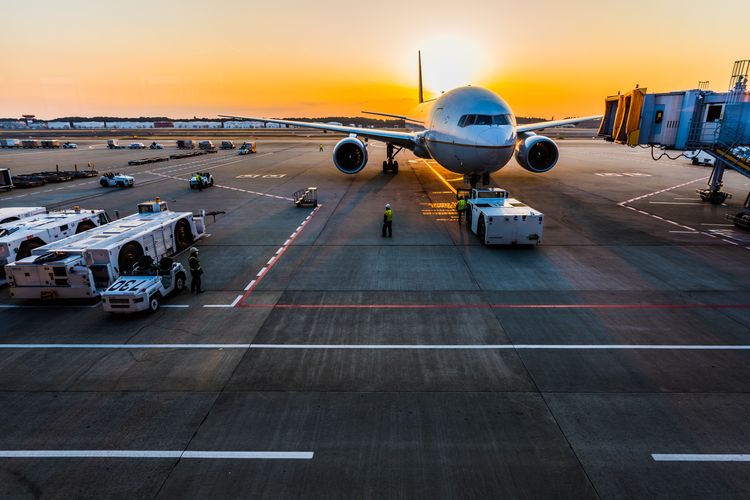 Ilustrasi bandara.