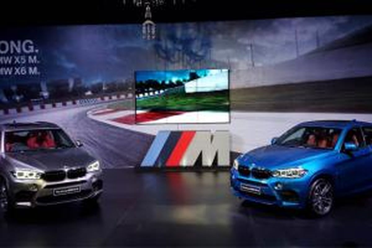 BMW All-New X5 M dan All-New X6 M resmi meluncur di Jakarta, Kamis (25/6/2015).