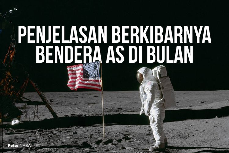 Penjelasan Berkibarnya Bendera AS di Bulan