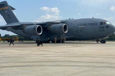 Pesawat Militer Amerika C-17 Globemaster Mendarat di Pekanbaru, Ini Tujuannya