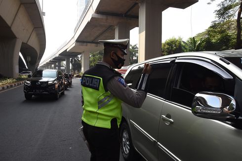 Ini Pelanggaran Lalu Lintas yang Sering Terjadi saat PSBB Tahap Kedua