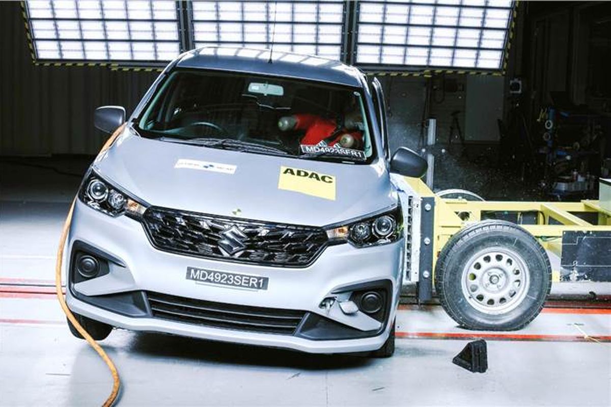 Suzuki Ertiga buatan India yang diekspor ke pasar Afrika hanya dapat satu bintang Global NCAP.